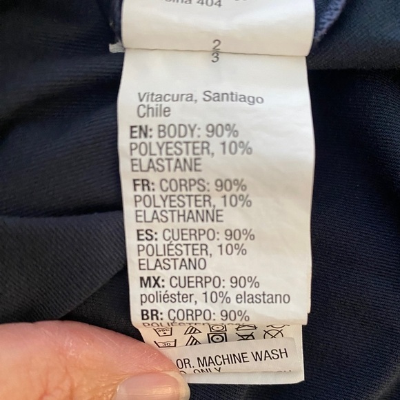 Quiksilver HI Moisture Wicking Navy Blue Short Sleeve Shirt Men S Small - Picture 5 of 7